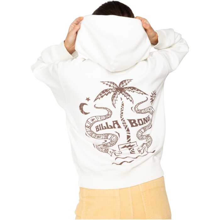 Billabong Mujer Salt 2024 Sudadera Con Capucha Snake Mantra EBJSF00158 - Cristal